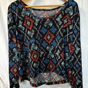 Long-sleeved t-shirt women's size XL